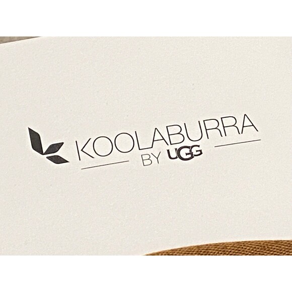 UGG Koolaburra Sheepskin Slide Slippers Women's 9 MILO Chestnut Brown Suede Soft - Picture 12 of 13